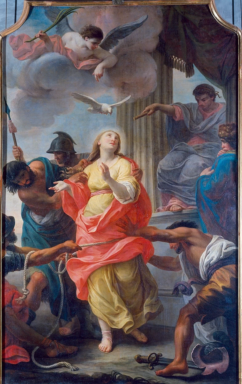 Condanna di Santa Lucia - Galleria Nazionale di Parma